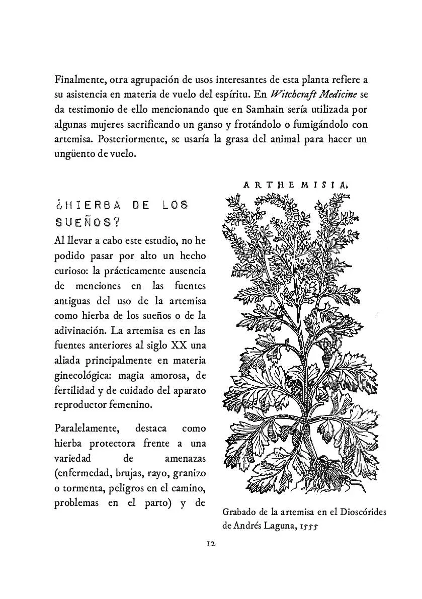 PDF Herbarium Veneficii Artemisa y Ajenjo para brujería