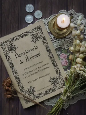 Libro Devocionario Ánimas culto a ancestros 6 semanas